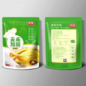 珠海一統實業有限公司委托龍騰設計LOGO和味精包裝