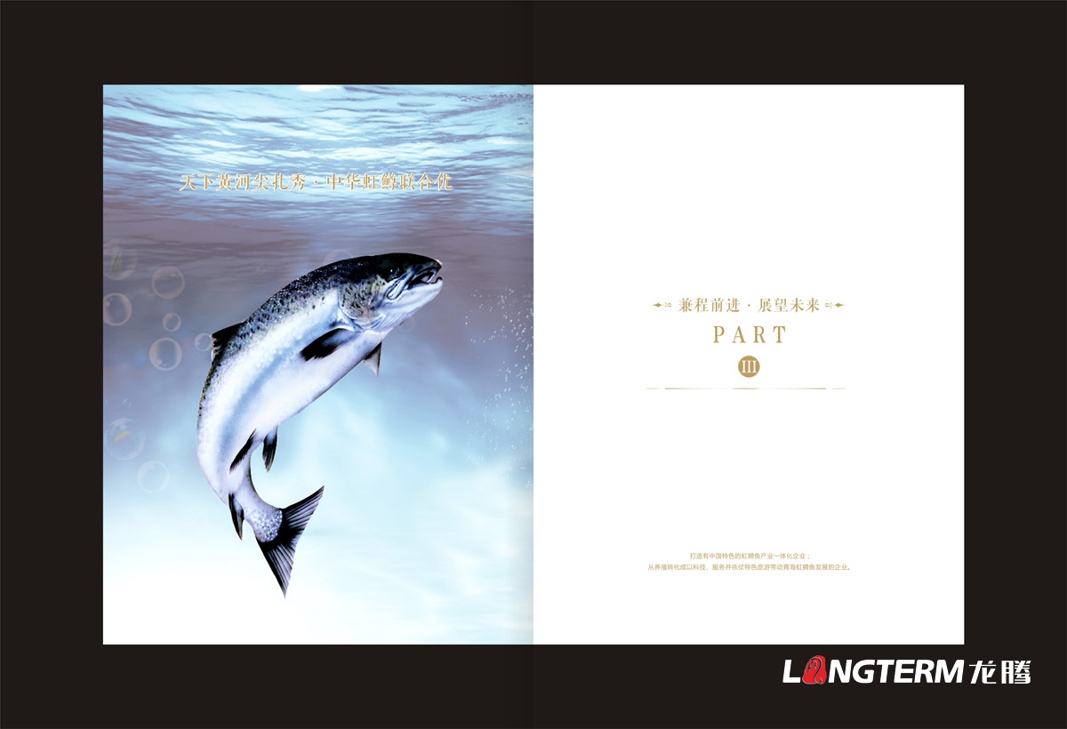 青海聯合水產集團畫冊設計|生鮮水產公司宣傳冊設計印刷制作