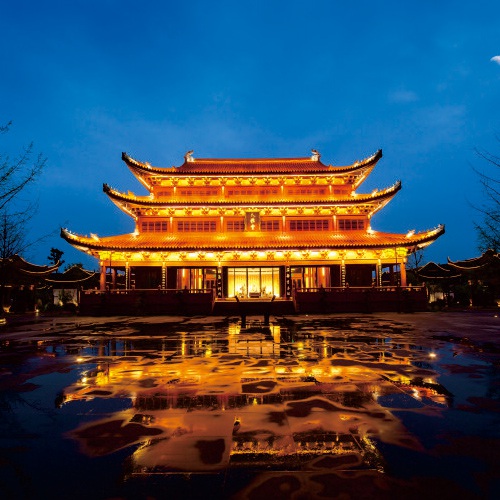 招商手冊設計-丹棱縣鄉村公園招商推介會手冊設計|中國大雅家園生態清新自然旅游發展宣傳冊設計效果圖