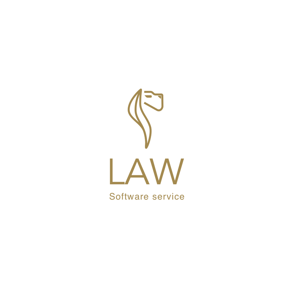 成都律師事務所LOGO標志設計公司|國外法律天平小木槌品牌VI標志商標符號創意設計效果圖