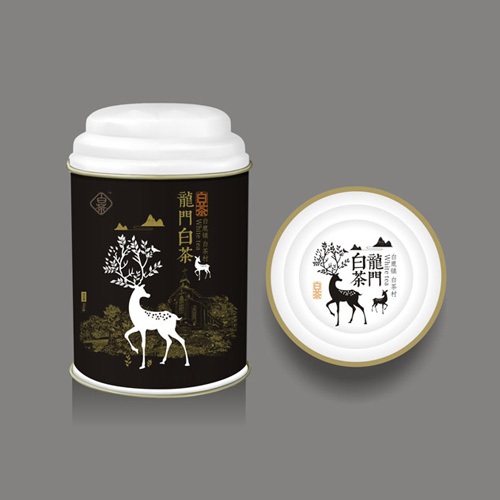 飲品包裝設計-成都龍門白茶茶葉禮盒包裝設計|白鹿鎮白茶品牌形象包裝設計|茶葉產品包裝形象策劃設計