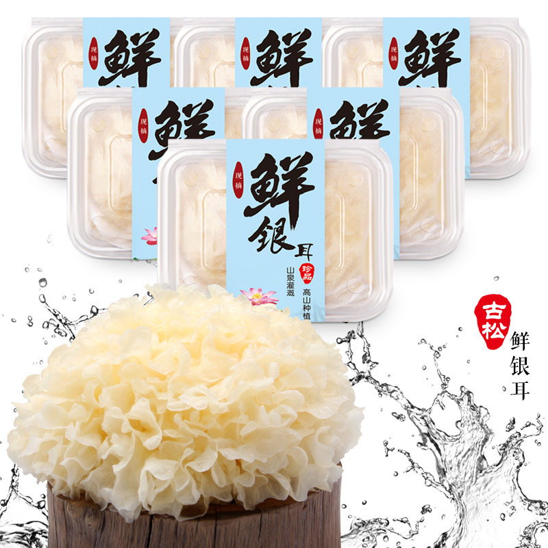 成都銀耳包裝設計公司|四川通江縣陳河鄉青岡樹椴木銀耳品牌包裝設計公司