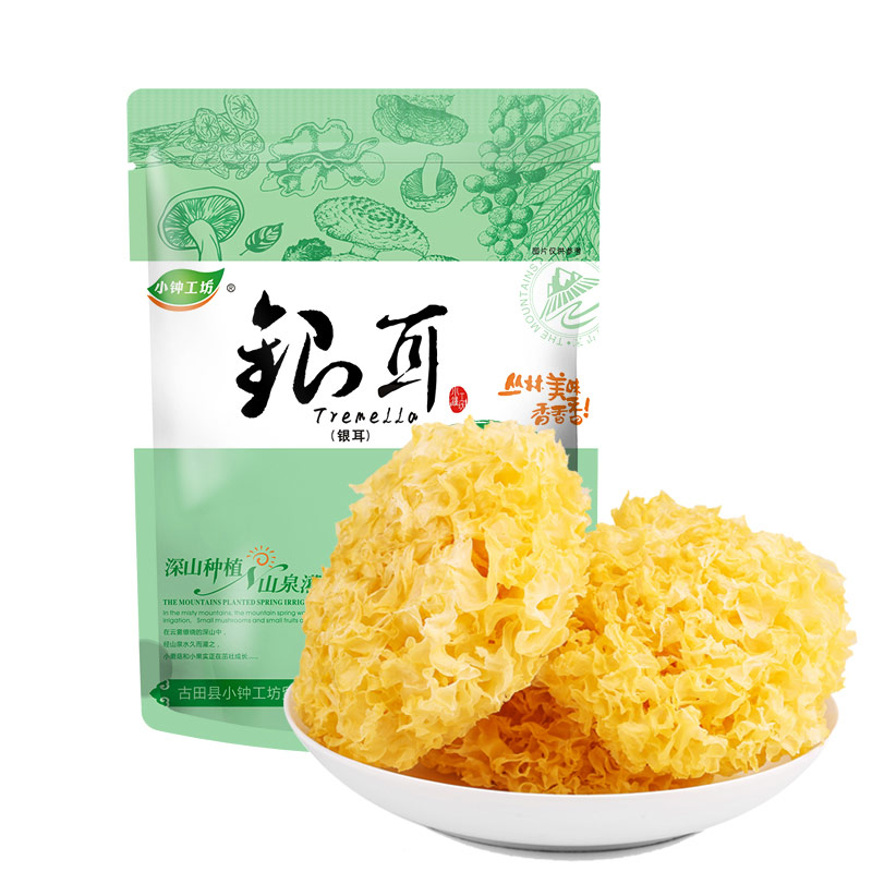 成都銀耳包裝設計公司|四川通江縣陳河鄉青岡樹椴木銀耳品牌包裝設計公司