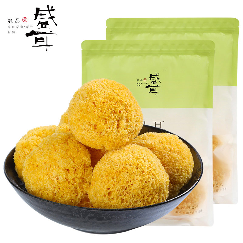 成都銀耳包裝設計公司|四川通江縣陳河鄉青岡樹椴木銀耳品牌包裝設計公司