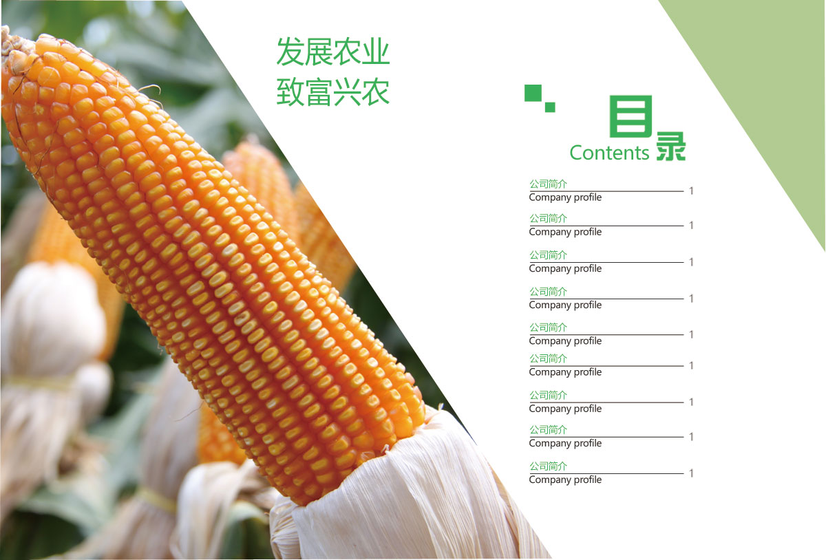 成都農業科技公司形象宣傳冊設計|四川農業發展投資集團公司品牌升級形象畫冊設計