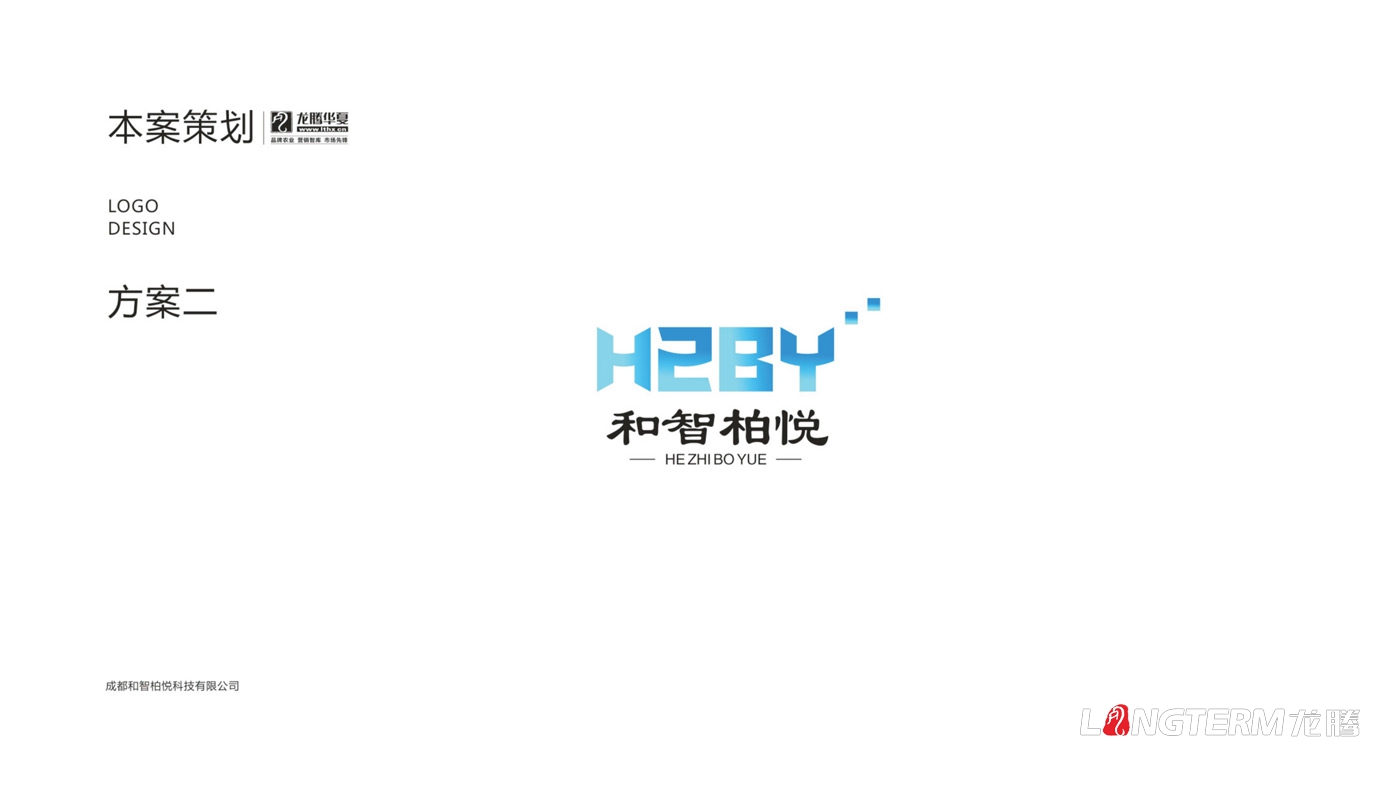 成都和智柏悅科技有限公司LOGO設計_四川科技企業品牌形象VI視覺設計