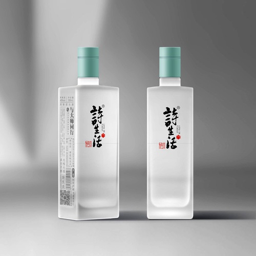 飲品包裝設計-詩生活白酒包裝設計_四川詩奴酒業有限公司產品包裝設計