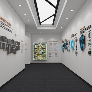 瀘州市金誠置業有限責任公司委托龍騰設計工法展廳