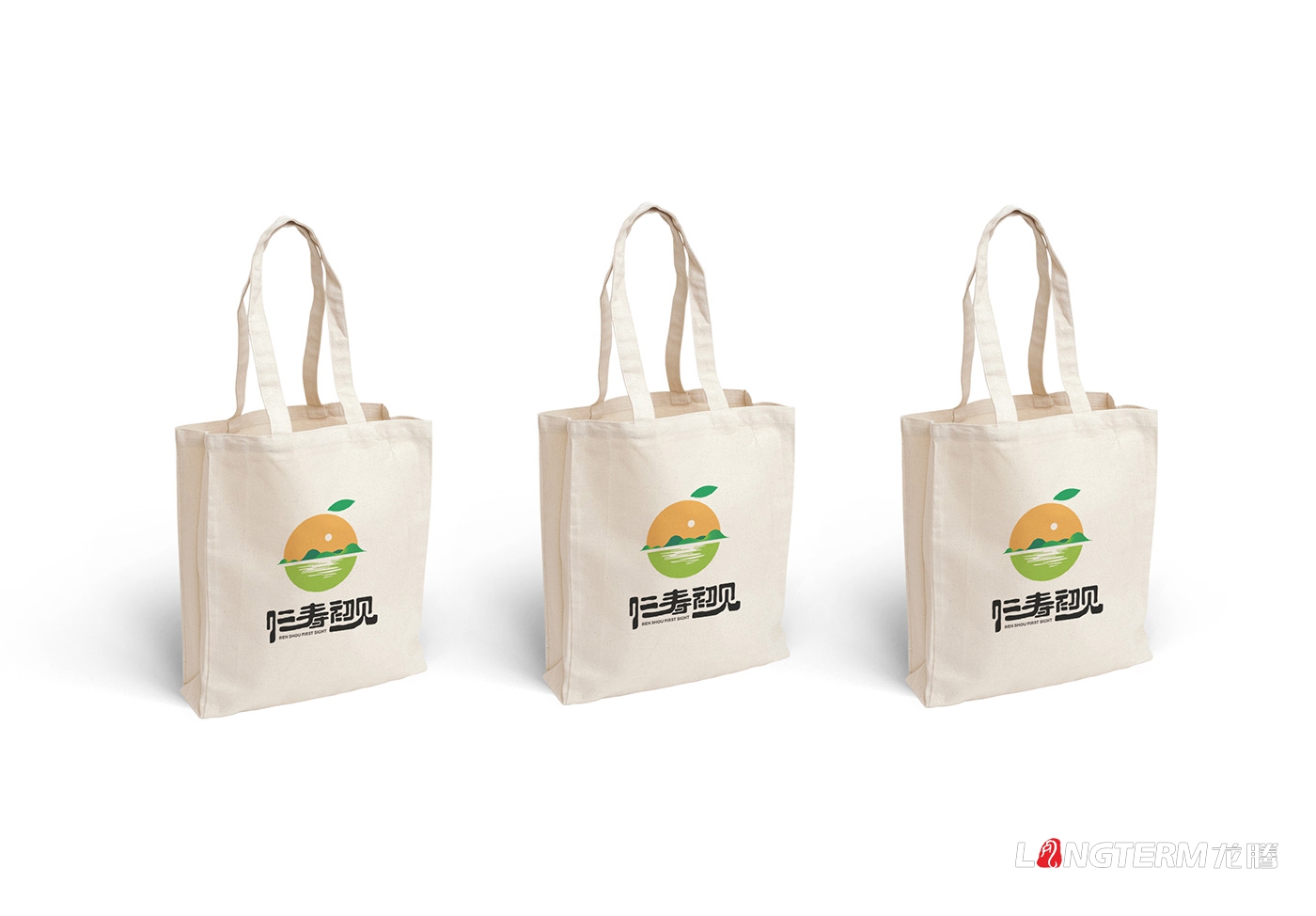 仁壽初見標志LOGO設計