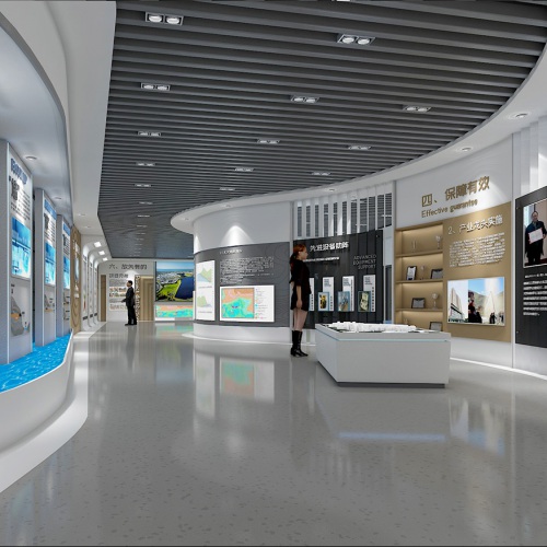 展廳設計-瀘州市敘永縣落卜鎮廢棄硫鐵礦地下水污染綜合防治項目成果展示廳設計