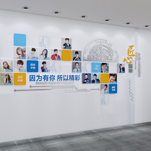 企業文化-成都先進功率半導體股份有限公司文化墻設計