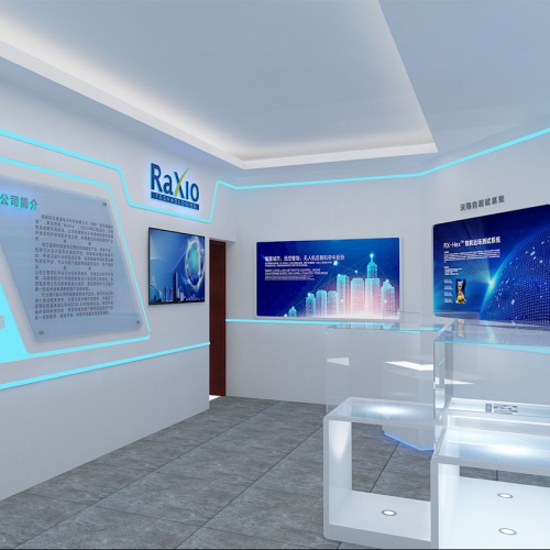 企業展廳-成都銳芯盛通電子科技有限公司企業展廳策劃設計