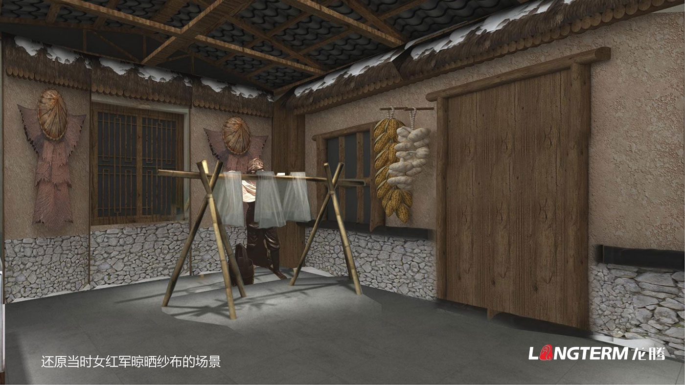 石廂子紅軍衛生院主題館設計制作_敘永紅軍長征會議紀念館_開心年情景復原館_紅軍醫院陳列館