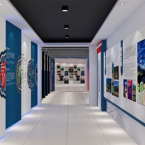 主題展館-甘孜藏族自治州職業技術學校史館展示策劃與效果圖設計、施工方案