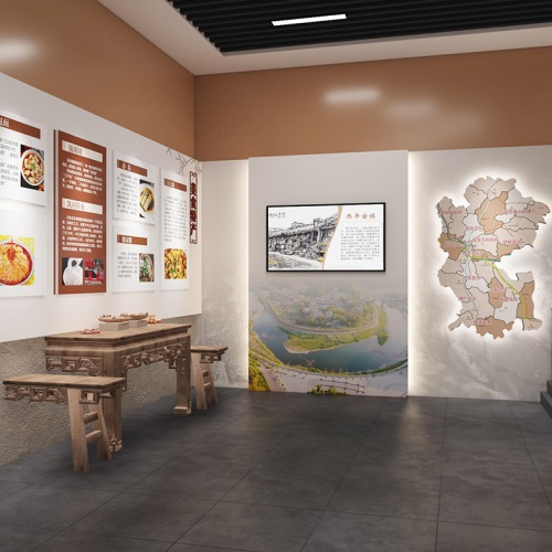 主題展館-綿陽市三臺縣西平鎮史館設計方案